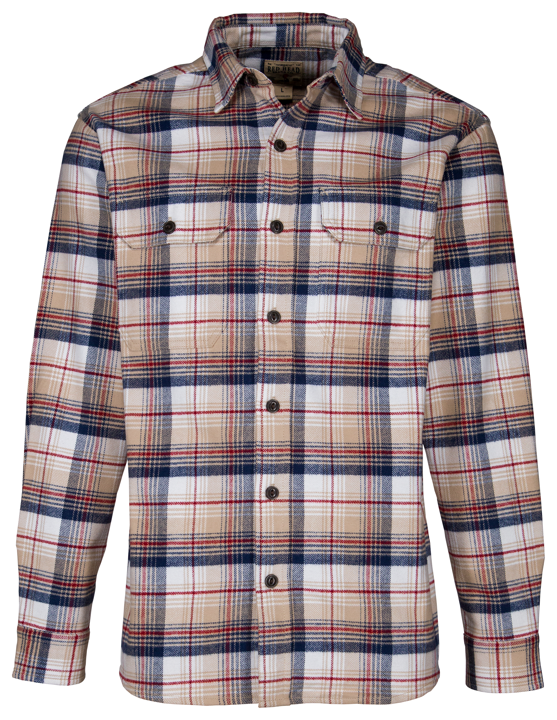 RedHead Brawny Flannel Long-Sleeve Shirt for Men | Cabela's